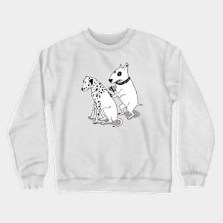 dalmation first tattoo Crewneck Sweatshirt